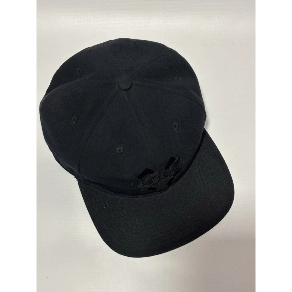 Jordan‎ Hat Mens OSFM Black Jumpman Snapback 23 Nike Air Embroidered Flat Brim